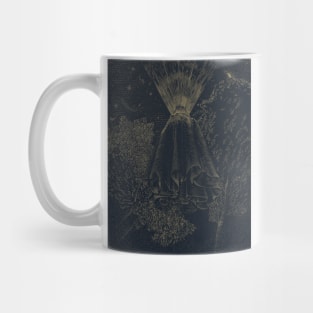 The Cloak of Blinding Levitation (art print) Mug